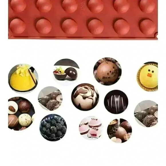 3 PCS 36 Each Cavities Silicone Mini Molds - Picture 2 of 9